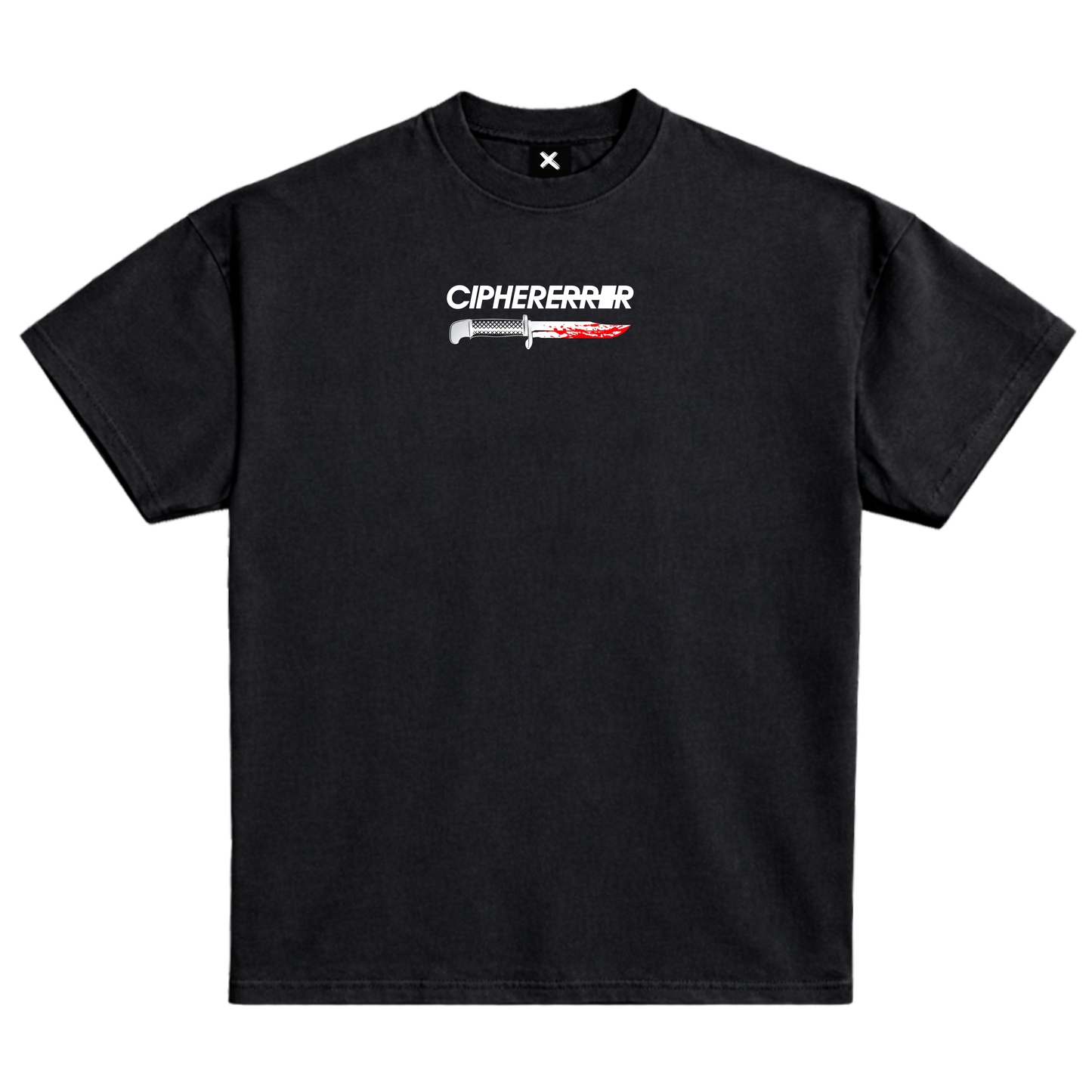 Ghost Face CIPHERERROR Graphic T-Shirt