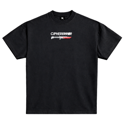 Ghost Face CIPHERERROR Graphic T-Shirt