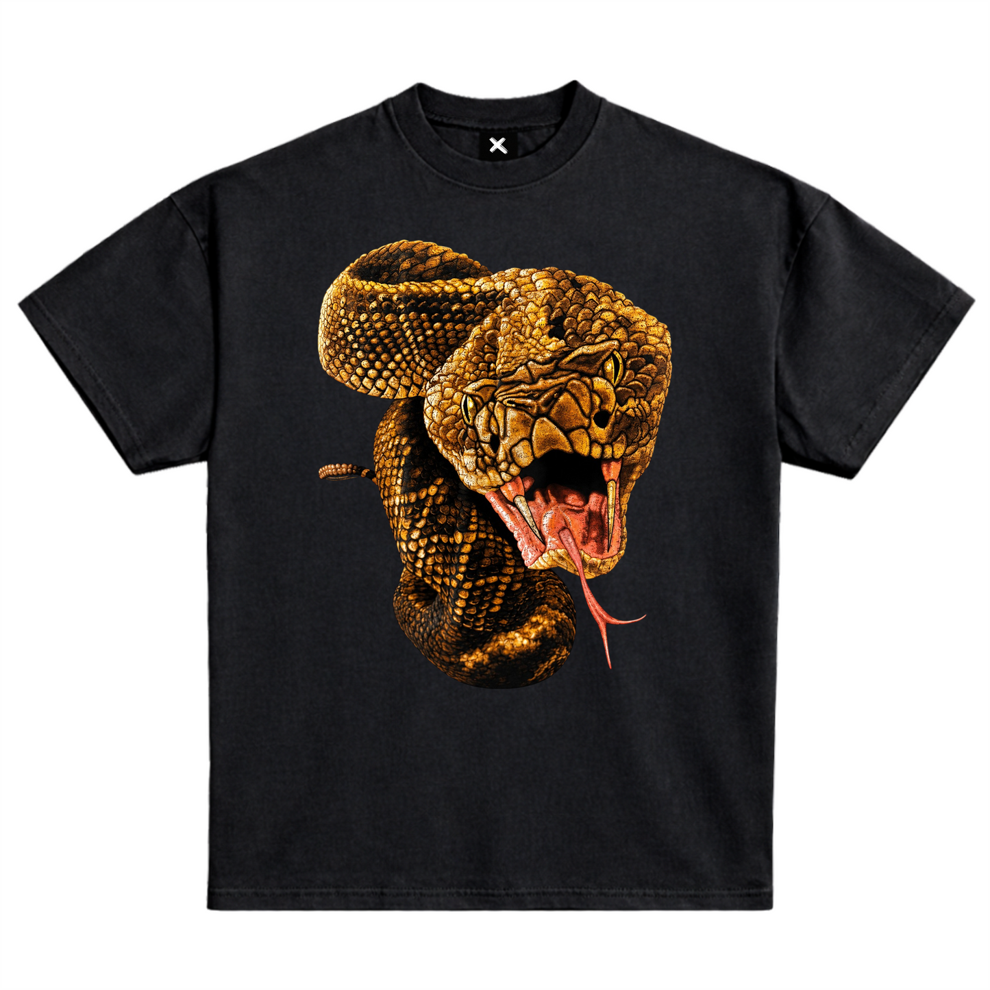 RATTLESNAKE GRAPHIC T-SHIRT